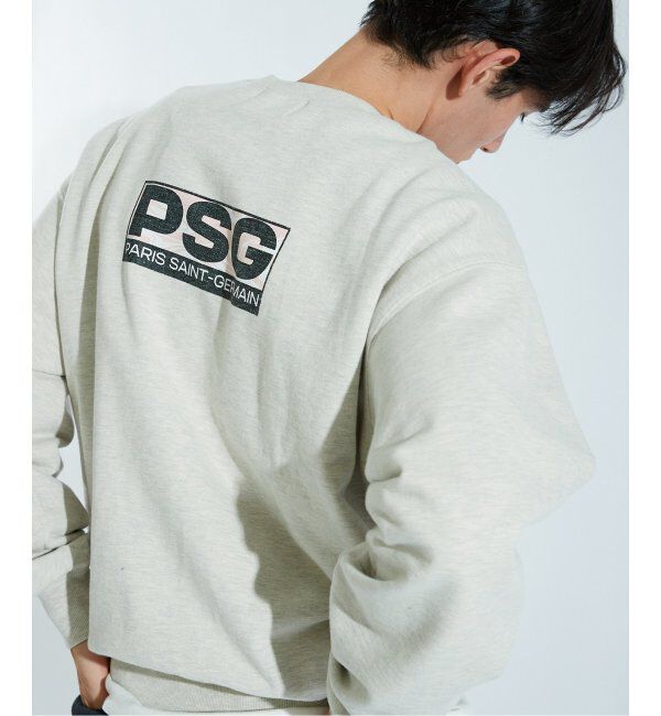 Paris Saint-Germain「【Paris Saint-Germain / パリ・サン＝ジェルマン】 MARBLE LOGO CREW」|スウェット・ジャージ|