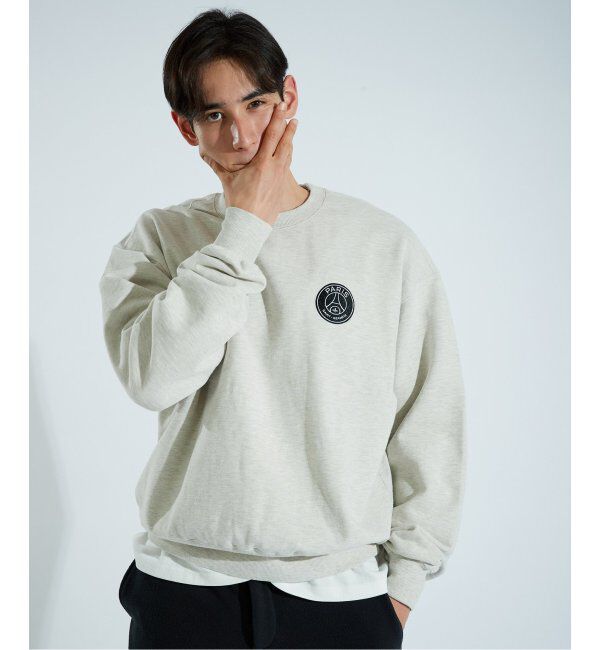 Paris Saint-Germain「【Paris Saint-Germain / パリ・サン＝ジェルマン】 MARBLE LOGO CREW」|スウェット・ジャージ|