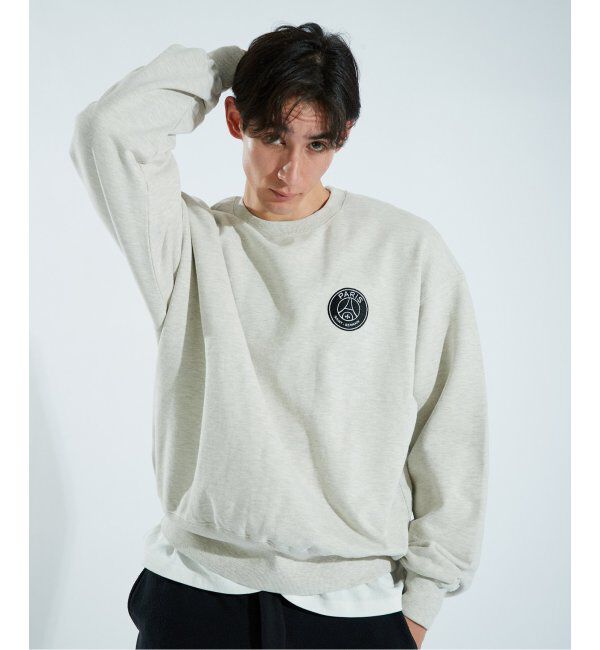 Paris Saint-Germain「【Paris Saint-Germain / パリ・サン＝ジェルマン】 MARBLE LOGO CREW」|スウェット・ジャージ|