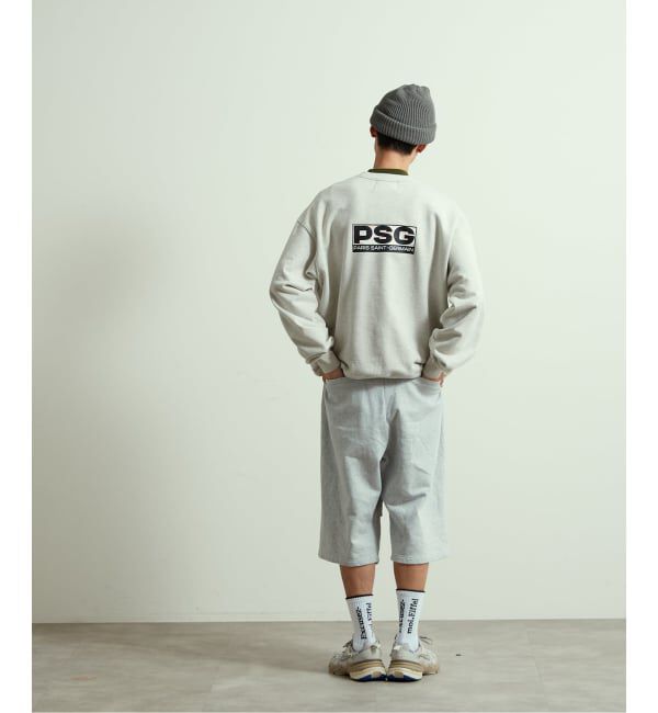 Paris Saint-Germain「【Paris Saint-Germain / パリ・サン＝ジェルマン】 MARBLE LOGO CREW」|スウェット・ジャージ|