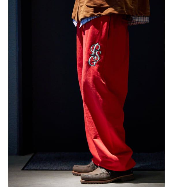 Paris Saint-Germain「PSG JP ITALIC LOGO SWEAT PANTS」|その他|レッド