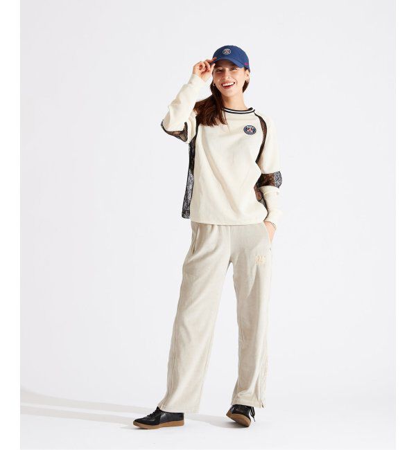 Paris Saint-Germain「【Paris Saint-Germain / パリ・サン＝ジェルマン】SATINxLACE GAME TOPS」|Tシャツ・カットソー|