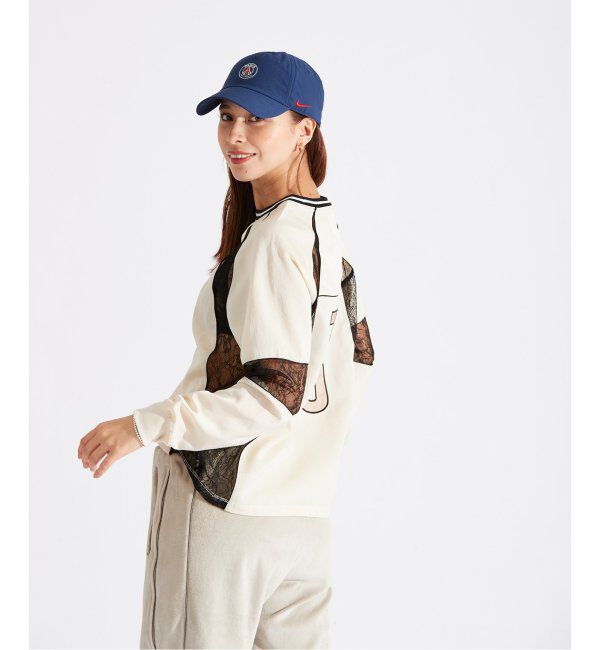 Paris Saint-Germain「【Paris Saint-Germain / パリ・サン＝ジェルマン】SATINxLACE GAME TOPS」|Tシャツ・カットソー|