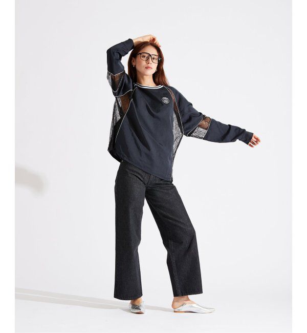 Paris Saint-Germain「【Paris Saint-Germain / パリ・サン＝ジェルマン】SATINxLACE GAME TOPS」|Tシャツ・カットソー|