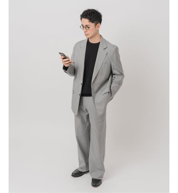 EDIFICE「E. SC-OFFLIMITS ノータックパンツ【セットアップ着用可能】」|スラックス|