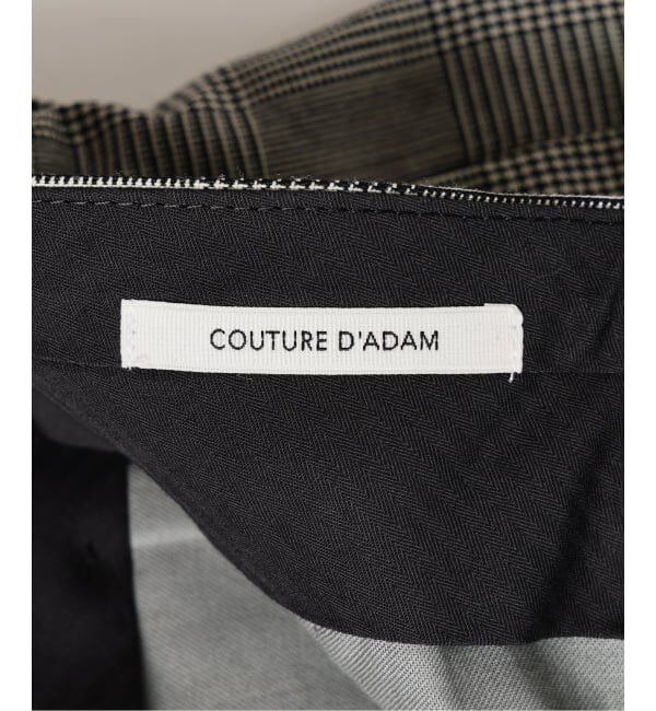 EDIFICE「COUTURE D&rsquo;ADAM (クチュール ド アダム) 別注 Officer's Trousers Glencheck」|スラックス|