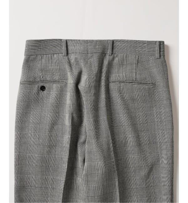 EDIFICE「COUTURE D&rsquo;ADAM (クチュール ド アダム) 別注 Officer's Trousers Glencheck」|スラックス|