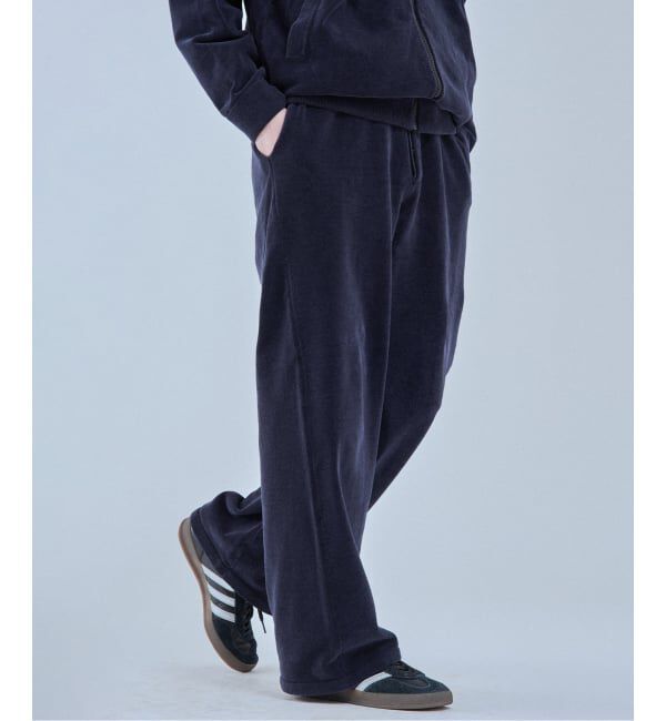 EDIFICE「Ecofade シェニール パンツ」|スラックス|