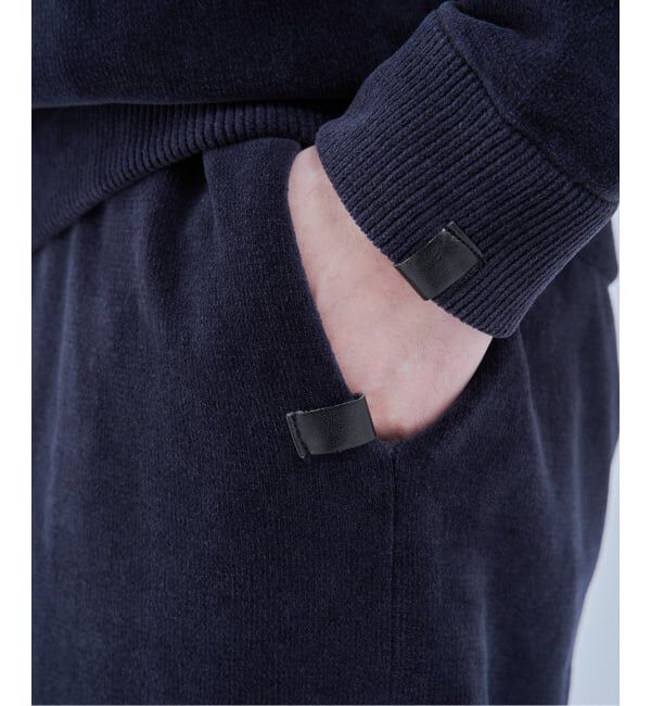 EDIFICE「Ecofade シェニール パンツ」|スラックス|