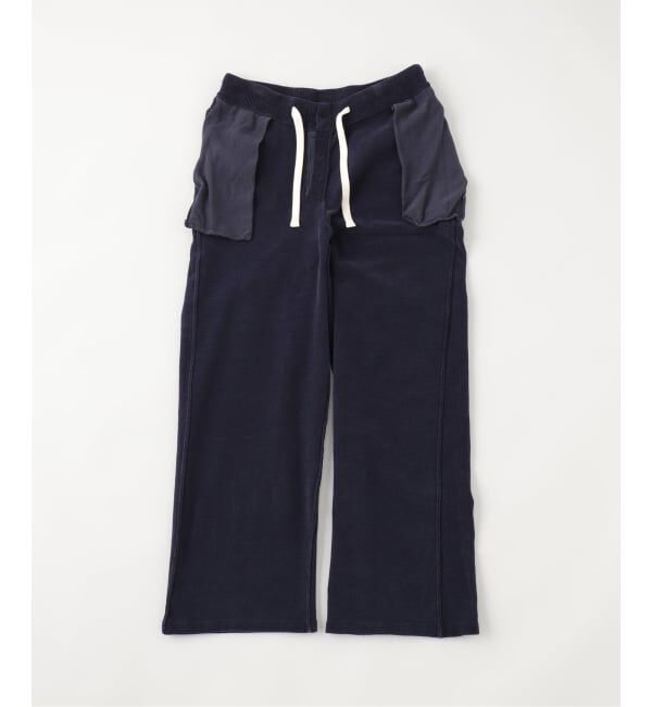 EDIFICE「Ecofade シェニール パンツ」|スラックス|