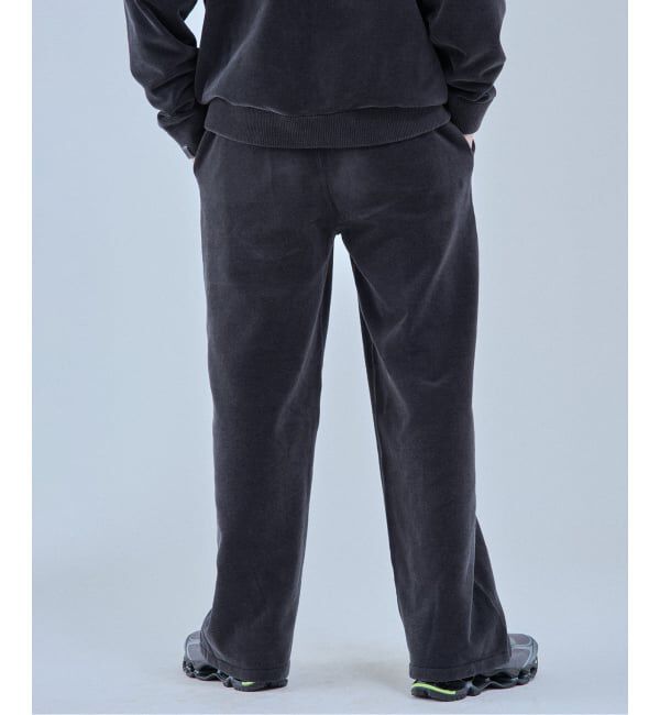 EDIFICE「Ecofade シェニール パンツ」|スラックス|