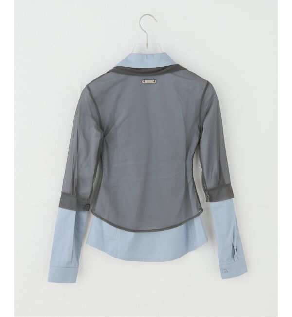 PULP「【Geek Office / ギークオフィス】NACHE / ナチェ OUT IN LAYERED SHIRT LIGHT」|シャツ・ブラウス|