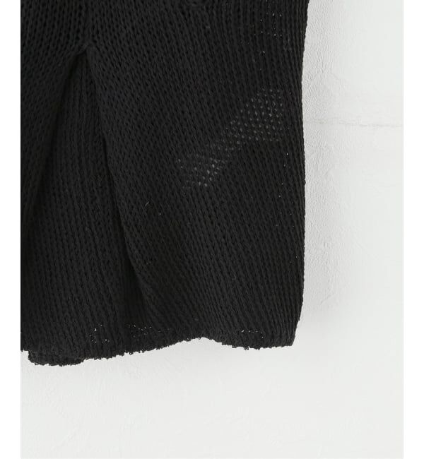 PULP「【Geek Office / ギークオフィス】NACHE / ナチェ OUT IN KNITTED SLEEVELESS」|ニット・セーター|