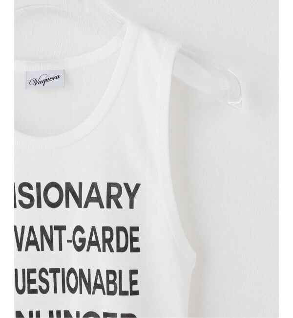 PULP「VAQUERA / バケラ WOMEN ANAGRAM TANK TOP」|タンクトップ|