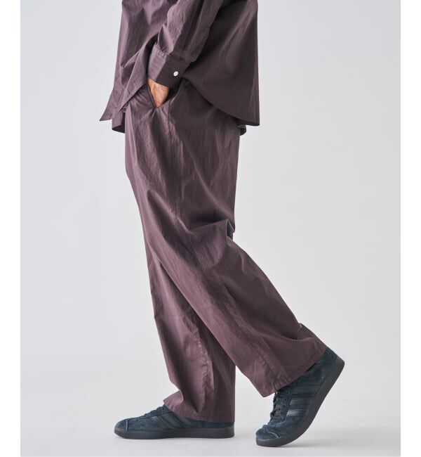 EDIFICE「《予約》タイプライター イージー パンツ」|スラックス|