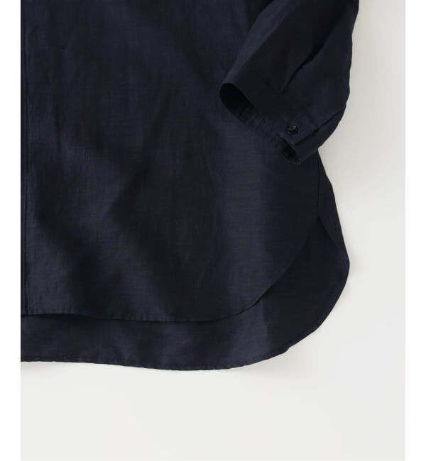 EDIFICE「《予約》シアー リネン 8S レギュラーシャツ」|シャツ・ブラウス|