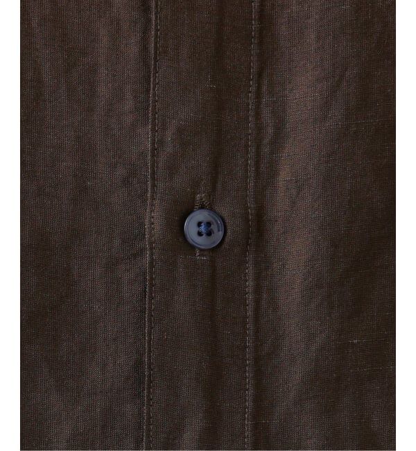 EDIFICE「《予約》シアー リネン 8S レギュラーシャツ」|シャツ・ブラウス|