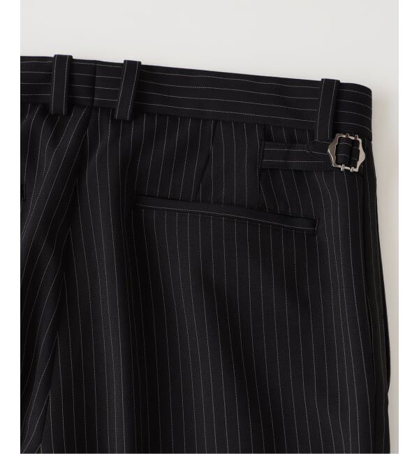 EDIFICE「《予約》ストライプ サイド アジャスト ワイド パンツ」|その他|