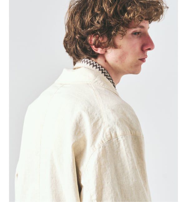 417 EDIFICE「ガーメントウォッシュ シャツジャケット」|テーラードジャケット|