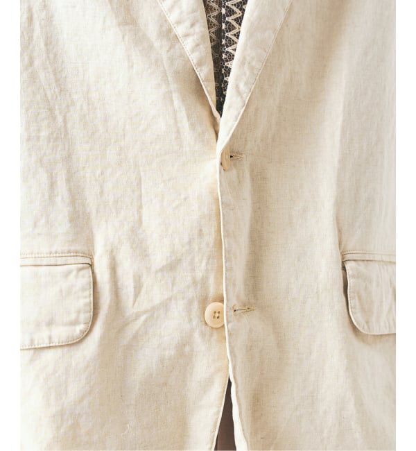 417 EDIFICE「ガーメントウォッシュ シャツジャケット」|テーラードジャケット|