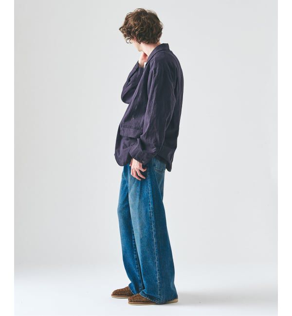 417 EDIFICE「ガーメントウォッシュ シャツジャケット」|テーラードジャケット|