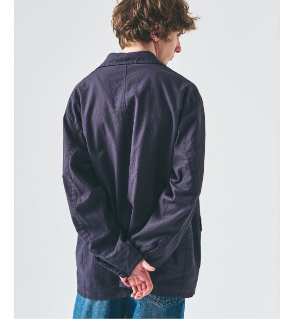 417 EDIFICE「ガーメントウォッシュ シャツジャケット」|テーラードジャケット|