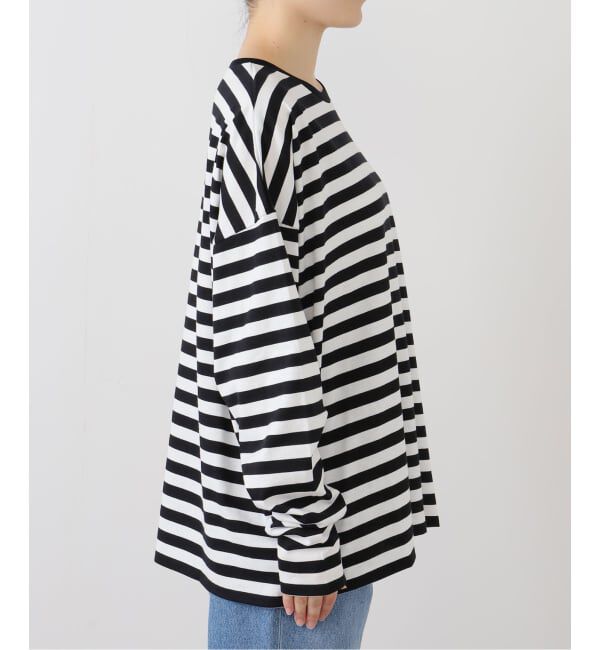 journal standard luxe「テンジクボーダー CN-Big-プルオーバー」|Tシャツ・カットソー|