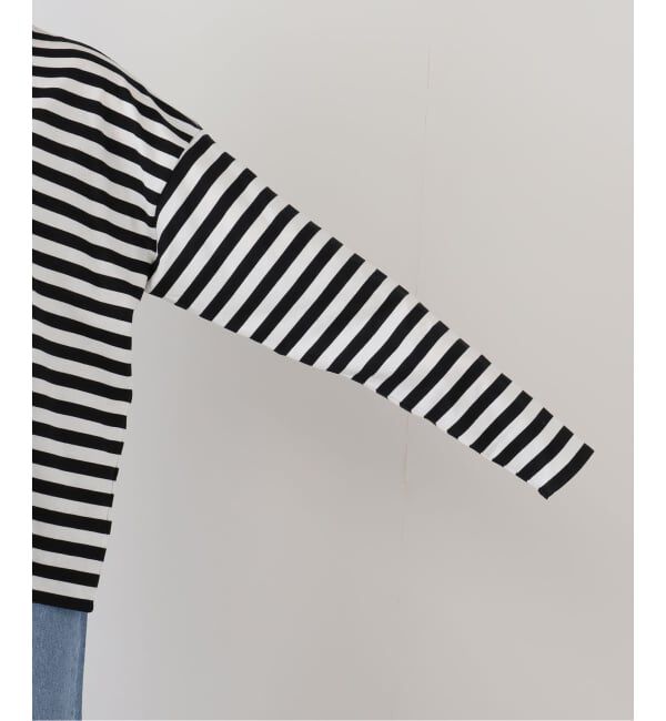 journal standard luxe「テンジクボーダー CN-Big-プルオーバー」|Tシャツ・カットソー|