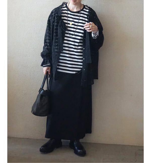 journal standard luxe「テンジクボーダー CN-Big-プルオーバー」|Tシャツ・カットソー|