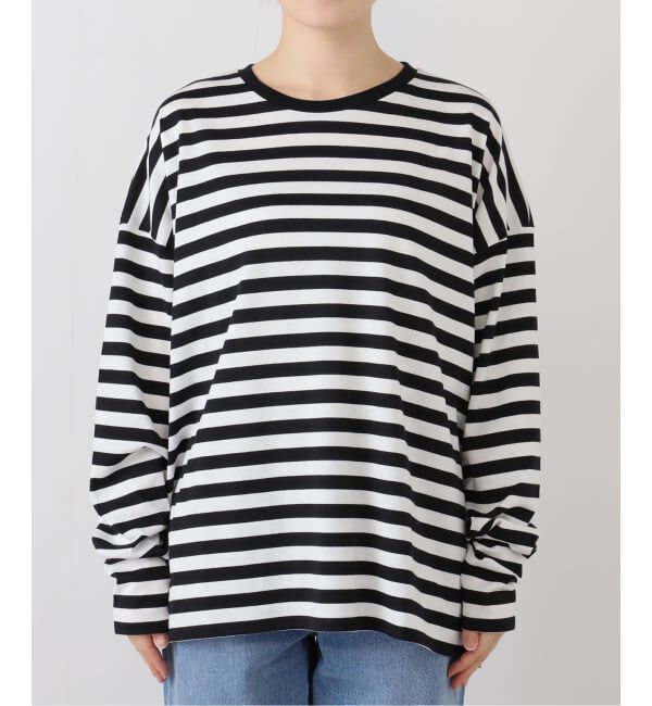 journal standard luxe「テンジクボーダー CN-Big-プルオーバー」|Tシャツ・カットソー|