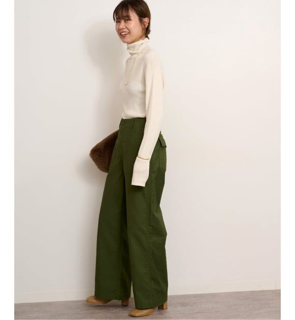 JOURNAL STANDARD relume「《追加3》スイスオーガニックコットンタートルネックプルオーバー」|ニット・セーター|