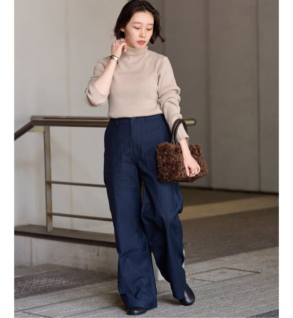 JOURNAL STANDARD relume「《追加3》スイスオーガニックコットンタートルネックプルオーバー」|ニット・セーター|