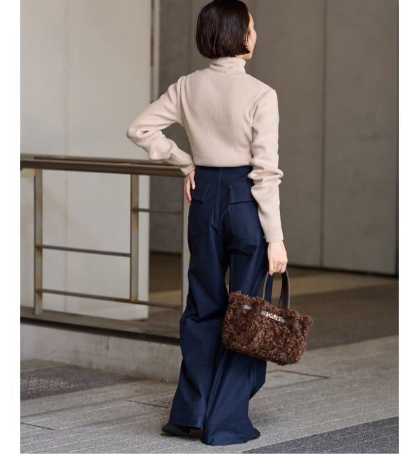 JOURNAL STANDARD relume「《追加3》スイスオーガニックコットンタートルネックプルオーバー」|ニット・セーター|