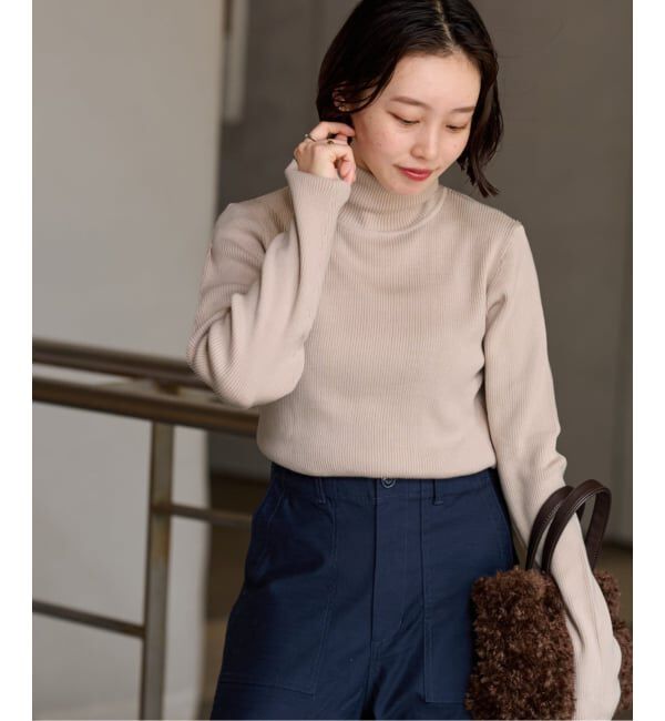 JOURNAL STANDARD relume「《追加3》スイスオーガニックコットンタートルネックプルオーバー」|ニット・セーター|