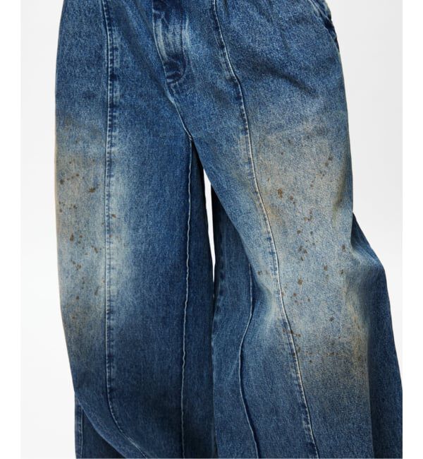 J.S.Homestead「J.S.Homestead / デニム キュロット パンツ」|デニム|