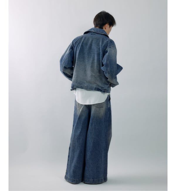 J.S.Homestead「J.S.Homestead / デニム キュロット パンツ」|デニム|