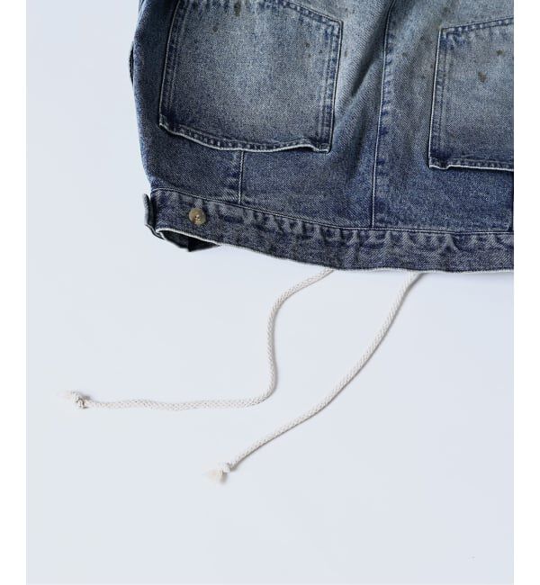 J.S.Homestead「J.S.Homestead / デニム キュロット パンツ」|デニム|