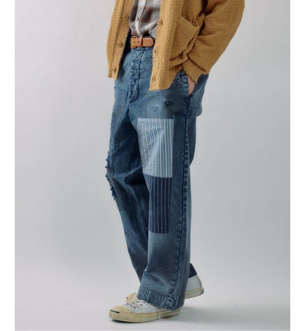 J.S.Homestead「J.S.Homestead / ユーロ ワーク パッチワーク パンツ」|その他|