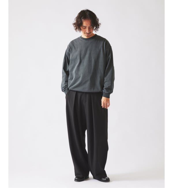 JOURNAL STANDARD relume「アウトバインダー 天竺 ボーダー Tシャツ」|Tシャツ・カットソー|