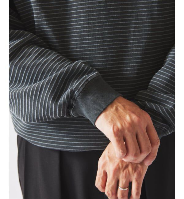 JOURNAL STANDARD relume「アウトバインダー 天竺 ボーダー Tシャツ」|Tシャツ・カットソー|