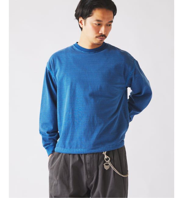 JOURNAL STANDARD relume「アウトバインダー 天竺 ボーダー Tシャツ」|Tシャツ・カットソー|