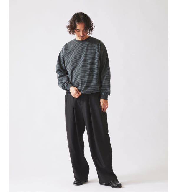 JOURNAL STANDARD relume「アウトバインダー 天竺 ボーダー Tシャツ」|Tシャツ・カットソー|