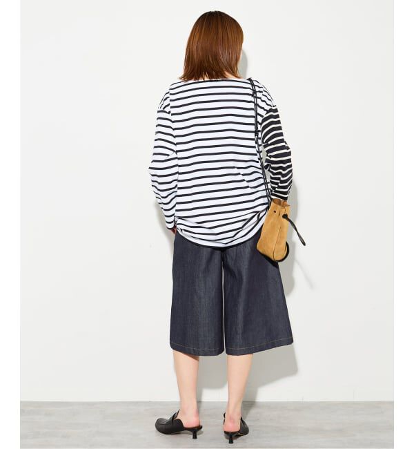 journal standard L'essage「《追加》別注【Leminor/ルミノア】クレイジーボーダー：カットソー」|Tシャツ・カットソー|