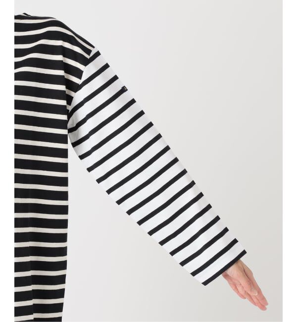 journal standard L'essage「《追加》別注【Leminor/ルミノア】クレイジーボーダー：カットソー」|Tシャツ・カットソー|