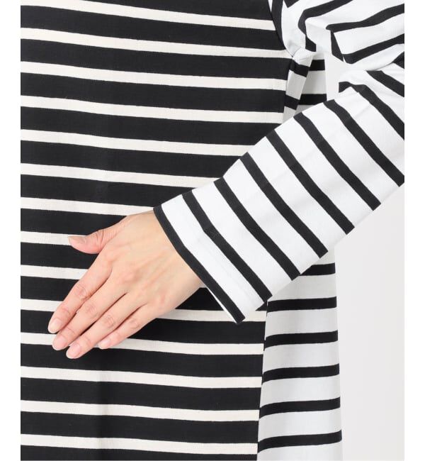 journal standard L'essage「《追加》別注【Leminor/ルミノア】クレイジーボーダー：カットソー」|Tシャツ・カットソー|