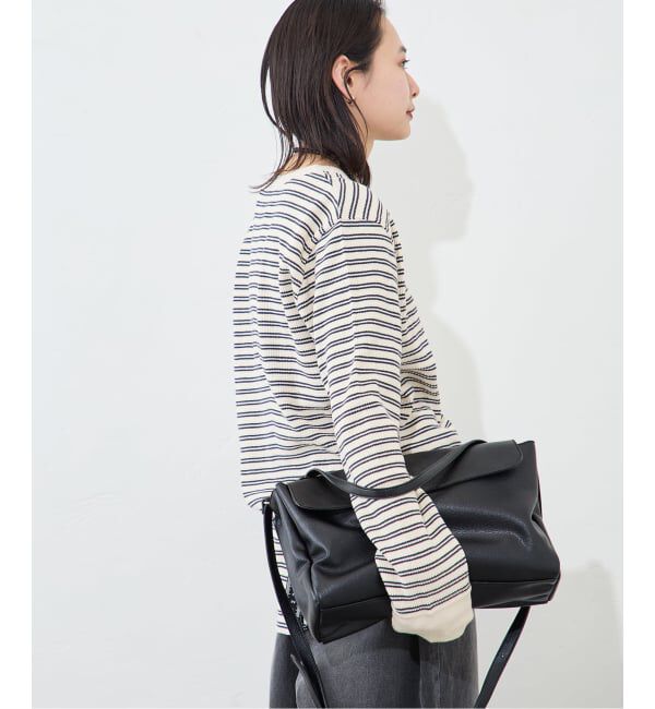 JOURNAL STANDARD「ワッフルボーダープルオーバー」|Tシャツ・カットソー|