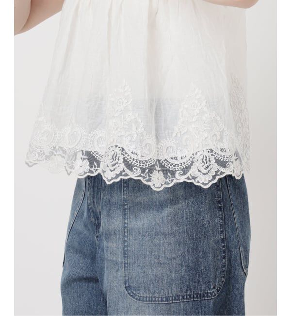 journal standard L'essage「《追加予約》【MAURIZIO MYKONOS/マウリツィオ ミコノス】TOPS：ブラウスTOP」|シャツ・ブラウス|