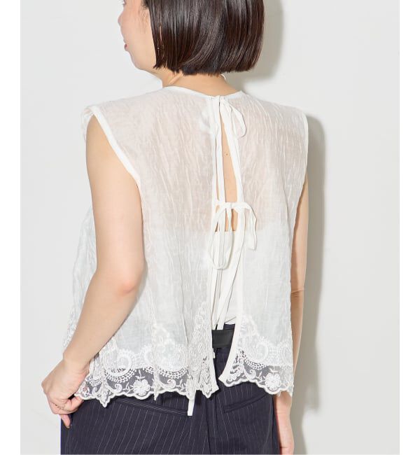 journal standard L'essage「《追加予約》【MAURIZIO MYKONOS/マウリツィオ ミコノス】TOPS：ブラウスTOP」|シャツ・ブラウス|