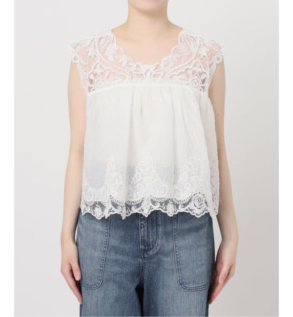 journal standard L'essage「《追加予約》【MAURIZIO MYKONOS/マウリツィオ ミコノス】TOPS：ブラウスTOP」|シャツ・ブラウス|