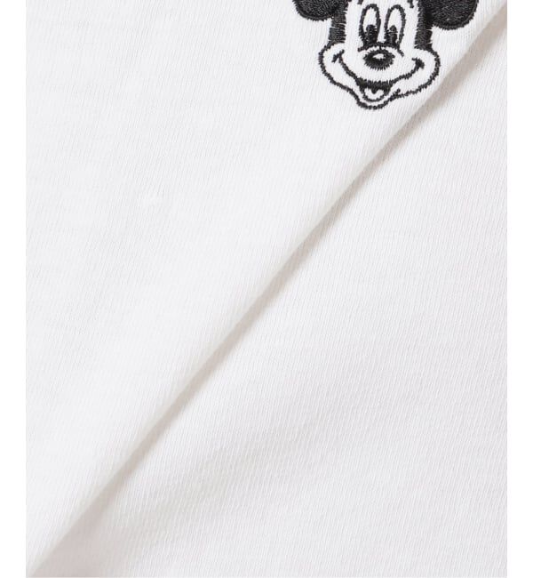 journal standard L'essage「《追加予約》【JANE SMITH/ジェーンスミス】 MICKEY FACE RINGER Tシャツ」|Tシャツ・カットソー|